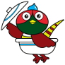 鬼北町ＰＲキャラクター「きじの助」